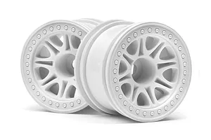 HPI 2.2" Spilt 8 White Rims 2Pcs image 8283