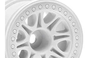 HPI 2.2" Spilt 8 White Rims 2Pcs image 8285