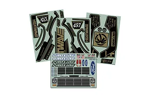 Pro-Line 1/7 1967 Ford F-100 Painted Body Shell - Heatwave Black image 82879