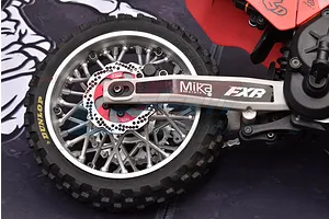 GPM Blue Aluminium Rear Brake Disc image 83094