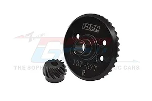 GPM 40Cr Steel 13T/37T Spiral Ring & Pinion Differential Gear Set image 83126