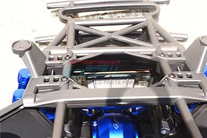 GPM Orange Aluminium Front Sway Bar Arm & Stainless Steel Sway Bar/Linkage Set image 83131