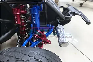 GPM Orange Aluminium Front Sway Bar Arm & Stainless Steel Sway Bar/Linkage Set image 83132