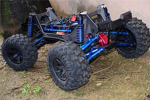 GPM Grey Aluminium Steering Bellcrank/Drag Link Assembly w/ Servo Saver image 83151