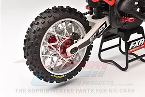 GPM Gold Aluminium Rear Wheel Hub Hex w/ Larger Inner Bearings image 83246