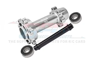 GPM Silver Aluminium Rear Wheel Hub Hex w/ Larger Inner Bearings image 83253