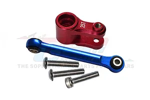 GPM Red Aluminium 25T Servo Horn w/ Tie Rod image 83260