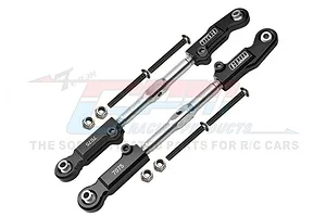 GPM Black Aluminium Rear Adjustable Camber Links 2Pcs
