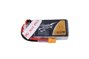 Tattu 11.1V 650mAh 75C Soft Case LiPo Battery image 83342