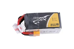 Tattu 11.1V 850mAh 75C Soft Case LiPo Battery image 83348