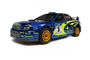HPI 1/8 WR8 2001 WRC Subaru Impreza Painted Body Shell - Blue image 83399
