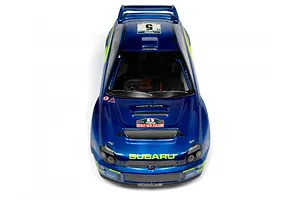 HPI 1/8 WR8 2001 WRC Subaru Impreza Painted Body Shell - Blue image 83401