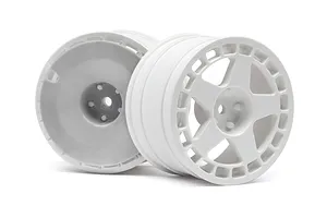 HPI 2.2" White Fifteen52 Turbomac Rims 2Pcs image 83406