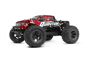 Maverick 1/10 Quantum MT Painted Body Shell - Red/Silver image 83419