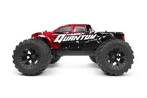 Maverick 1/10 Quantum MT Painted Body Shell - Red/Silver image 83420