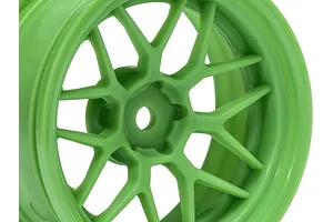 HPI 2.0" Green Tech 7 (+6mm Offset) Rims 2Pcs image 83424