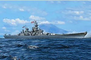 Trumpeter 1/700 USS Missouri BB-63 Battleship Scaled Plastic Model Kit image 83469