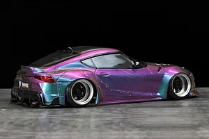 Pandora RC 1/10 Toyota GR Supra A90 BLS BN-Sports Unpainted Body Shell - Clear image 83479