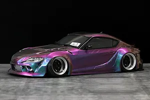 Pandora RC 1/10 Toyota GR Supra A90 BLS BN-Sports Unpainted Body Shell - Clear image 83480