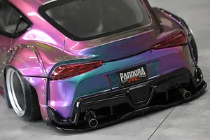 Pandora RC 1/10 Toyota GR Supra A90 BLS BN-Sports Unpainted Body Shell - Clear image 83482