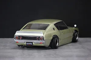 Pandora RC 1/10 Nissan Skyline 2000GT-R (KPGC110 Custom) Unpainted Body Shell - Clear image 83516