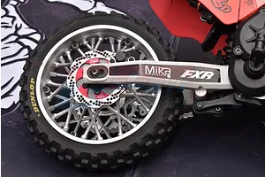 GPM Red Aluminium Rear Brake Disc image 83588