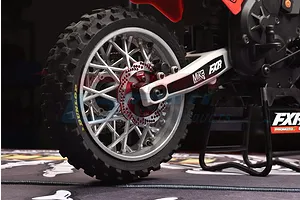 GPM Red Aluminium Rear Brake Disc image 83589