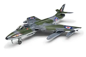 Airfix 1/48 Hawker Hunter FGA.9/FR.10/GA.11 Fighter Scaled Plastic Model Kit image 83613
