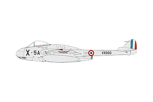 Airfix 1/48 de Havilland Vampire FB.5/FB.9 Bomber Scaled Plastic Model Kit image 83624