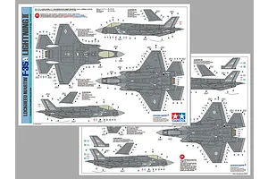 Tamiya 1/72 Lockheed Martin F-35A Lightning II Jet Fighter Scaled Plastic Model Kit image 83649