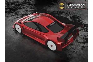 Bittydesign 1/10 Eptron Unpainted Body Shell - Clear image 83678