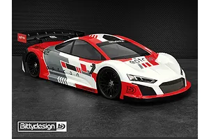 Bittydesign 1/10 Eptron Unpainted Body Shell - Clear image 83679