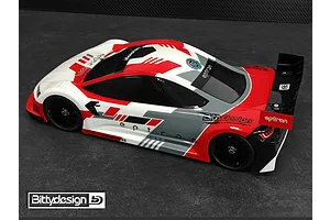 Bittydesign 1/10 Eptron Unpainted Body Shell - Clear image 83681