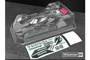 Bittydesign 1/12 Robox Pan Car Unpainted Body Shell - Clear image 83683