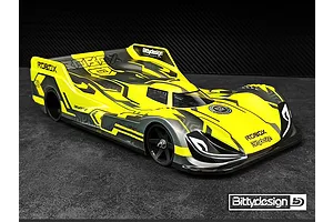 Bittydesign 1/12 Robox Pan Car Unpainted Body Shell - Clear image 83684