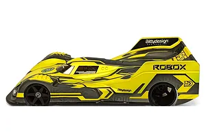 Bittydesign 1/12 Robox Pan Car Unpainted Body Shell - Clear image 83687