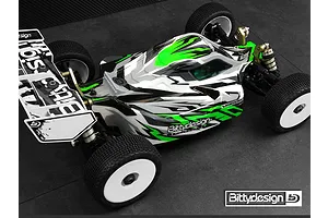 Bittydesign 1/8 Vision MP10E Unpainted Body Shell - Clear image 83690