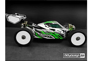 Bittydesign 1/8 Vision MP10E Unpainted Body Shell - Clear image 83693