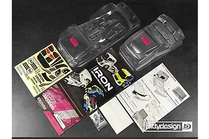 Bittydesign 1/10 Iron Truck Unpainted Body Shell - Clear image 83699