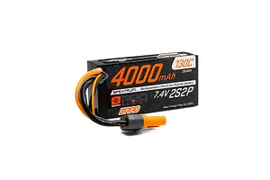 Spektrum No Prep Drag 7.4V 4000mAh 130C Hard Case LiPo Battery image 83869