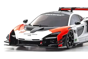 Kyosho Mini-Z McLaren Senna GTR RWD Electric RTR On Road RC Car - White/Red image 83880