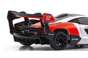 Kyosho Mini-Z McLaren Senna GTR RWD Electric RTR On Road RC Car - White/Red image 83881