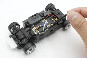 Kyosho Mini-Z Nissan Skyline GT-R V.Spec (R33) RC Drift Car Electric AWD RTR with LED/Gyro Unit - White image 83911