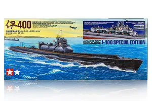 Tamiya 1/350 Japanese Navy Sub I-400 (Special Edition) Model Kit image 84049
