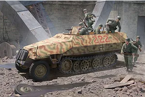 Trumpeter 1/16 Sd.Kfz (Sonderkraftfahrzeug 251D) Semi-Tracked Model Kit image 84069