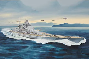 Trumpeter 1/350 DKM H Class Battleship Scaled Plastic Model Kit image 84088