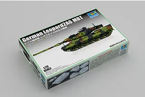 Trumpeter 1/72 German Leopard 2A6 Main Battle Tank Model Kit image 84090
