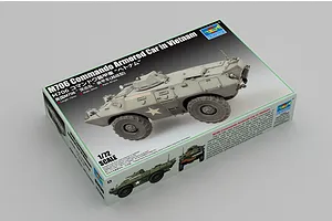 Trumpeter 1/72 US M706 "Commando" Vietnam War Armoured Car Model Kit image 84096