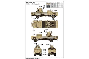 Trumpeter 1/35 L4500A Armoured vehicle w/ 2cm Flak38 AA Gun Model Kit image 84101