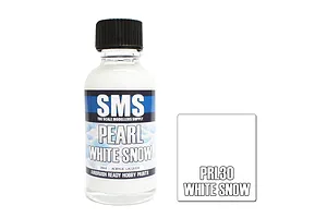 Scale Modellers Supply Pearl White Snow Acrylic Lacquer Paint 30ml image 84106